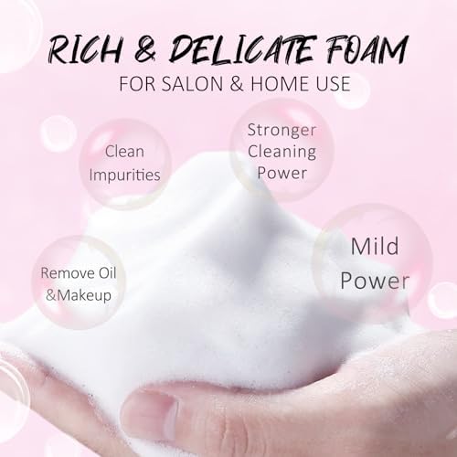 EMEDA Lash Shampoo Kit 2.02 Fl.oz Lash Cleaning Kit with Fan (White) - Image 4