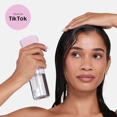 TANGLE TEEZER Travel-Size Fine Mist Spray Bottle, 6.1 oz, Millennial Pink - Image 5