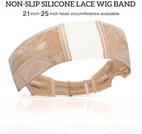 Cospack Wig Grip Band Women: Silicone Band with Lace Part & Ear Cutouts - Image 2