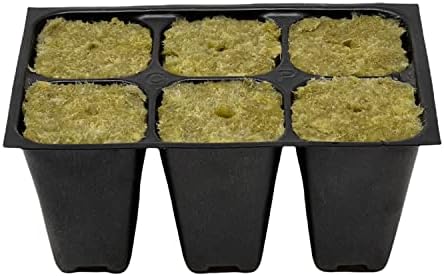Seed Starter Tray, 720 Cells (120 Trays - 6 Cells Per Tray) + Plant Stakes - Image 2