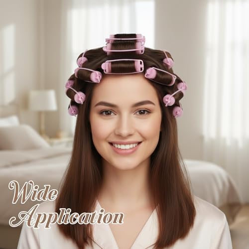 42 Pcs Foam Hair Rollers Sponge Curler Tool Hair Styling Soft Sleeping Thin Curl Flexible Curlers to Sleep In for Women Overnight Hairdressing Heatless - Image 7