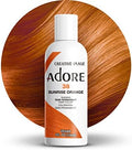 Adore Semi Permanent Hair Color, 038 Sunrise Orange, 4 Fl Oz by Adore