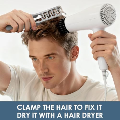 Texture Comb, Voluminous Wide-Tooth Hair Comb for Maximum Root Lift, Dual Wide & Fine Tooth Texturizing Styling Comb, Non-Slip ABS Plastic Barber Tool for Men–Black - Image 6