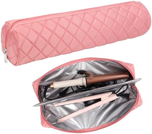 Suafrnut Large Heat Resistant Hot Hair Tools Organizer Bag(17.7" x 3.9") by Suafrnut