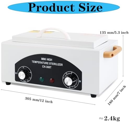 Winb Mini High Temperature Autoclave Sterilizer for Nail Tools & Dental - Image 2