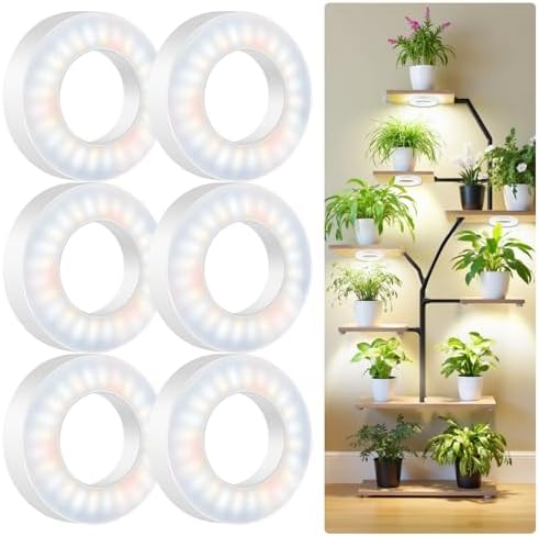 3.5" Grow Lights for Indoor Plants, 36W Full Spectrum Plant Light by HOME
