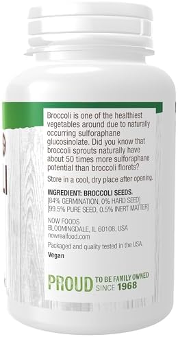 NOW Foods, Broccoli Seeds for Sprouting, Non-GMO Project Verified, 4 Ounces (Pack of 12) - Image 2
