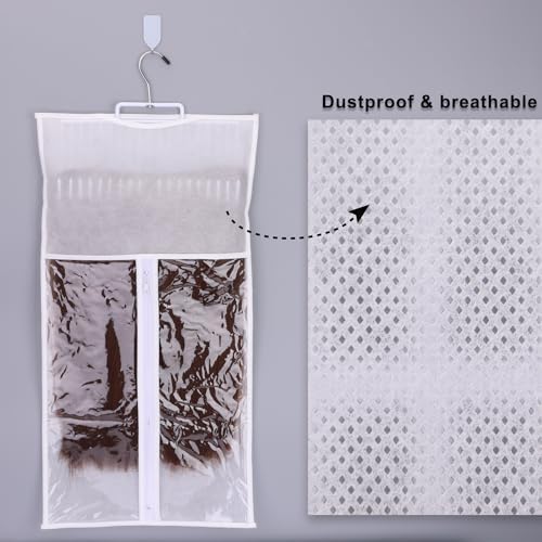 2 Set Hair Extension Holder - for Professional Extra Wide Weft Hair Holder Tool Used for Wig Washing, Coloring and Blow-Drying of Weft, Clip-in, Tape-in Hair Extensions - Image 3