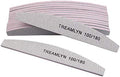 10 Pcs Rough Nail File 100/180 Grit, Heavy Duty Nail Files for Acrylic/Natural Nails, Emery Boards for Nails, Strong Finger Nail Filler, Coarse Nail File for Home and Salon Use by Treamlyn