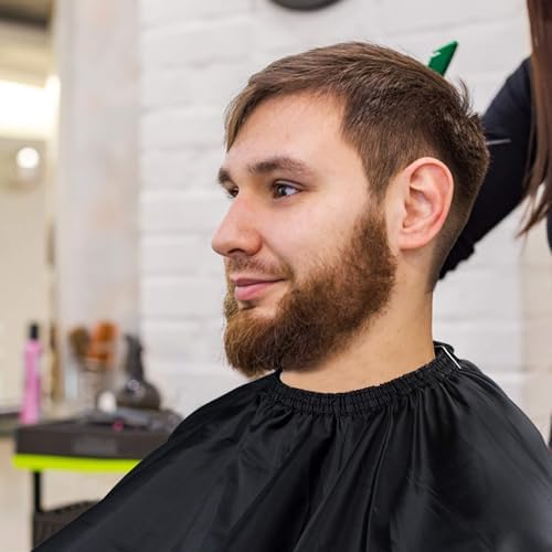 FEBSNOW Barber Cape Professional Hair Cutting Cape with Neck Duster Brush - Image 6