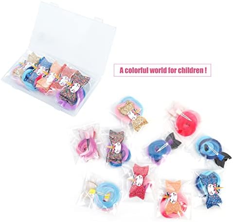 5- Colored Hair Clips For Girls Hair Extensions For Kids - Image 3
