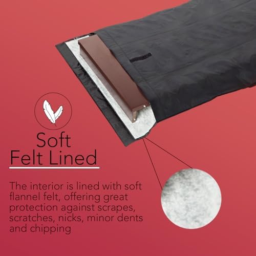 LAMINET Premium Heavy Duty Table Leaf Storage Bag water , scratch resistant. Extra Thick waterproof exterior heavy duty flannel backing. Store Your Table Leaves safely. Holds Leaves up to 26" wide. - Image 4