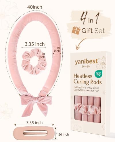 Yanibest Heatless Hair Curler, No Heat Hair Curlers to Sleep in - Image 5