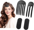 4PCS Volumizing Hair Clips, Hair Volume Clip for Fluffy Bangs, Hair Curl Clips Root Clips Barrettes for Curly Volume Easy High Crown Volumizer Tool by Unknown