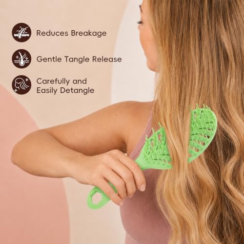 Vented Detangler Hair Brush – Fast Blow Drying, All Hair Types - Image 5