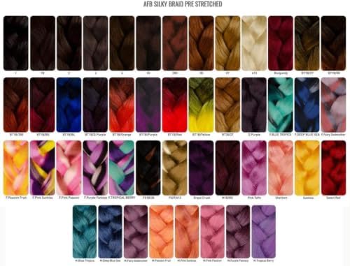 Rast A fri Freed'm Silky Braid 52 Inch Pre-Stretched Braiding Hair | 100% Afrelle Modacrylic Fiber from Kanekalon | Soft Lightweight Hair for Box Braids & Twists, #27 Honey Blonde - 5 Pack - Image 3