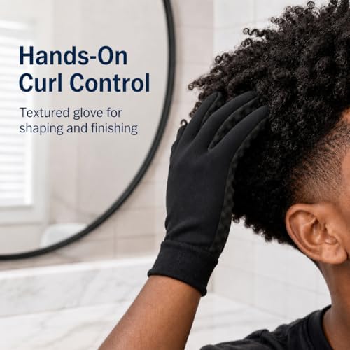 6PCS Afro Twist Hair Styling Kit for Men & Women, Curl Sponge Set with Metal Pick, Afro Comb, Glove & Grid Tool, Defining Tools for Natural Curly, Coily & Textured Hair - Image 7