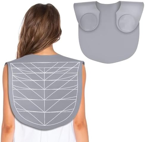 Waterproof Silicone Hair Cutting Guide Collar with Guidelines, Gray by Funnytek