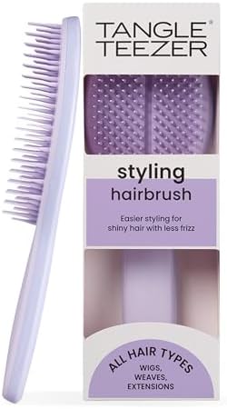 Tangle Teezer The Ultimate Styler Hair Styling Brush for Dry Styling, Maintains, Blends & Adds Volume, Texture & Shine, Lilac Cloud by TangleTeezer