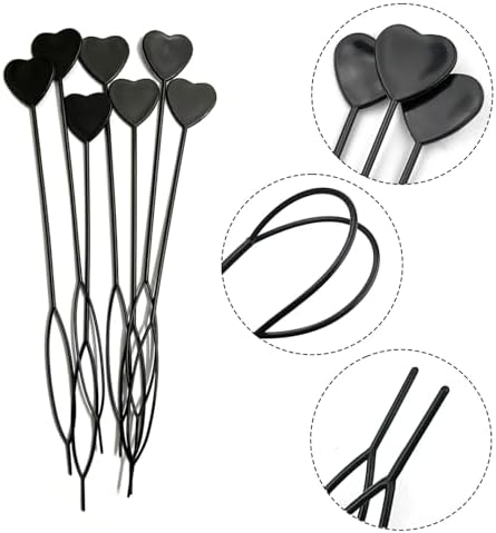 16PCS Quick Topsy Tail Hair Beader Kit – Automatic Bead Loading Tool, Braiding Loop Threader, Ponytail Maker for Girls Kids Hair Styling and Plait Accessories (black) - Image 2