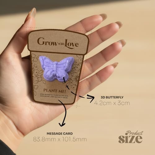 24-Count Plantable 3D Butterfly Wildflower Seed Bomb Favors - Image 2