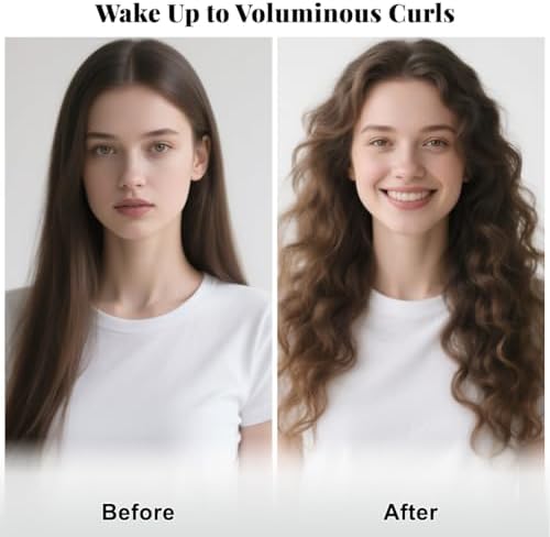 6-Pack Heatless Hair Curlers for Overnight Curls – Soft Flexi Rods for No Heat Styling, Comfortable Hair Rollers to Sleep In for Women, Heatless Curling Rod Set for Natural Waves - Image 3