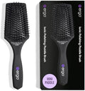 ERGO Mini Ionic Polishing Paddle Brush - Small Detangling Hair Brush for Wet & Dry Use - Professional Hair Care Styling Tool (ER500) by ergo