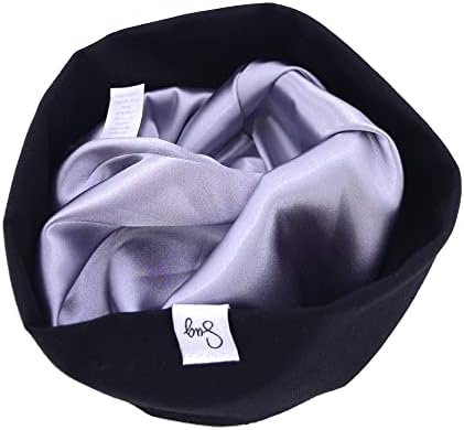 Jersey Beanie Hat for Newborn Baby Boys Girls Silky Satin Lined Hats Bonnet Toddler Infant Little Kids Beanies Caps - Image 5