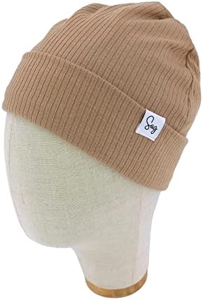 Jersey Beanie Hat for Newborn Baby Boys Girls Silky Satin Lined Hats Bonnet Toddler Infant Little Kids Beanies Caps - Image 2