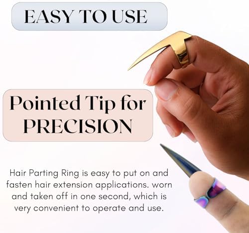 Hair Parting Ring for Braiding and Extensions, CEC25 - Image 4