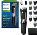 Norelco Philips Multigroom 3000 Series, All-in-One Trimmer, Beard Trimmer and Hair Clipper, 15-Piece Men's Grooming Kit for Head, Beard, Face, Nose, Ears, No Blade Oil Needed, Soft Pouch, MG3770/40 by PhilipsNorelco