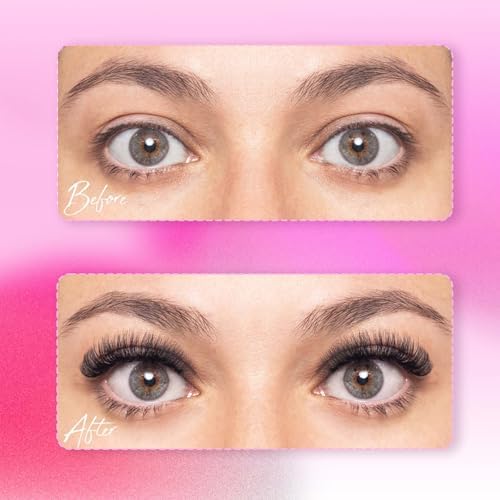 FADLASH Easy Fan Lash Extensions C D Curl Blooming Volume Eyelash Extensions 8-25mm Volume Lashes Self Fanning Eyelashes Extensions Supplies Lash Tray (0.07D, 14mm) - Image 6