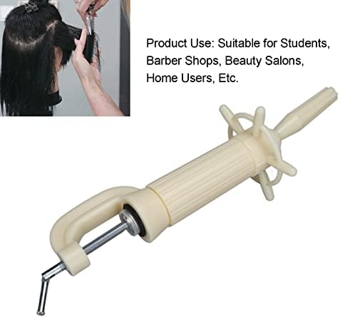 Dioche Wig Head Stand, Manikin Head Stand Holder Clamp Height Adjustable Mannequin Head Clamp Holder for Hairdressing Head Beauty Model Training Head Clamp - Image 5
