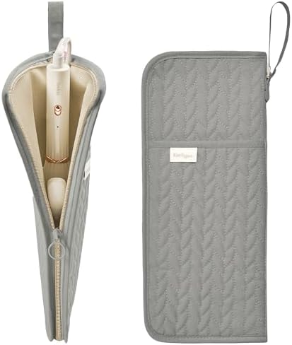 KarSyon Hair Tools Organizer Travel Case Hot Tool Heat Resistant Mat 2 in 1 by KarSyon