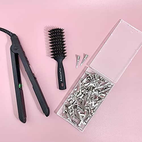 HiJeaton Metal Silver Loc Clips for Hair Retwist Dread Pin Curl Pro Styling - Image 4