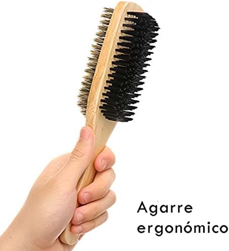 Annie 2072 Two Way Club Brush 100% Boar Bristle - Image 4