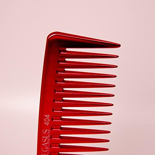 Pegasus MICOLOR 404, 7in Hard Rubber Wide Tooth Tall Styling Comb, Handmade, Seamless, Smooth Edges, Anti Static, Heat and Chemically Resistant, Wet Hair, Everyday Grooming Comb | Peines de goma dura - Copper - Image 4