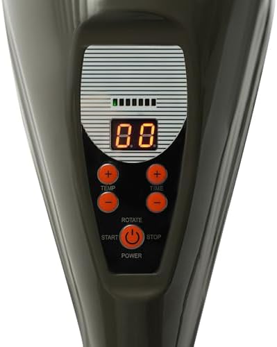 Hair Dryer 950W Multifunctional Hair Treatment Machine 360 Degree Rotating Heating Ring Wall Mount Orbiting Rotating Hair Treatment Machine Salon Hair Perming Machine for Salon Spas Family (Grey) - Image 4