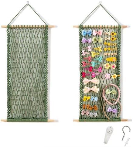 Pretty Jolly Hair Clips Accessories Organizer AVOCADO GRENN by PrettyJolly