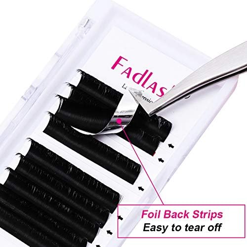Lash Extension Supplies D Curl 0.07 17mm Self Fanning Eyelash Extensions Premium Volume Lashes Extension Supplies Easy Fan Lashes (0.07-D, 17mm) - Image 3