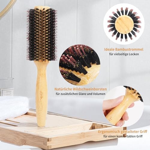 Vista Round Hair Brush - Image 2