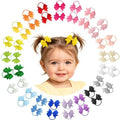 CÉLLOT Baby Hair Ties with Bows,42pcs 2 inch Baby Hair Bow Ponytail Holders by C%C3%89LLOT