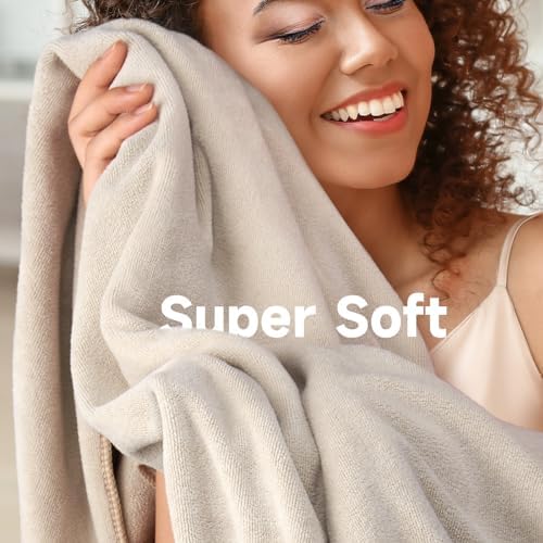 Umisleep Microfiber Hair Towel, 41" x 30" Super Absorbent, Soft Anti-Frizz - Image 5