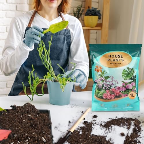 Potting Soil Mix 2qt for Indoor Plants, Organic Houseplant Soil Well Draining Dirt Ready to Use, Fit for House Plant Like Pothos, Philodendron, Monstera, African Violet - Image 5