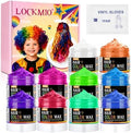10PCS Temporary Hair Color for Kids, Non-Sticky Washable Hair Dye for Girls, Boys, Teens, Women & Men, Natural Instant Color Wax for Daily Fun, Cosplay, Halloween & Christmas Party by lockmio