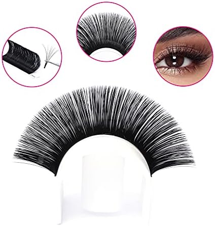 FADLASH Easy Fan Lash Extensions Volume Eyelash Extensions Mixed Tray 3D 4D 5D 6D 7D 10D Lash Extensions 0.07 Soft Self Fanning Volume Lashes Supplies Blooming Lashes (0.07-D, Mix 15-20mm) - Image 4