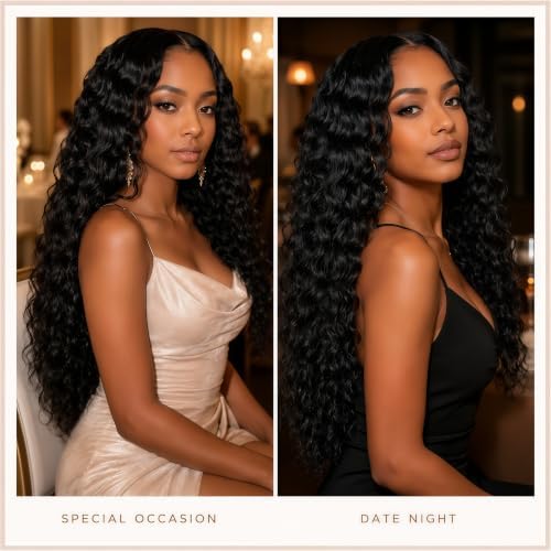 Human Braiding Hair for Boho Braids 22inch Curly Wave Bulk Bundles T4/27 - Image 4