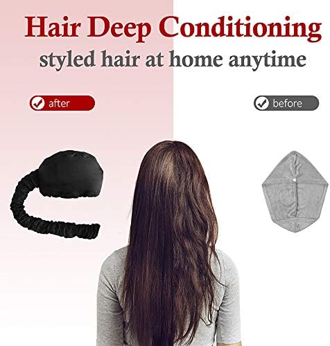 Bonnet Hood Hairdryer Attachment - Upgraded Hair Dryer Bonnet with Chin Strap and Longer Extended Hose More Easy to Enjoy Styling, Curling and Hair Deep Conditioning, Free Carrying Case Hooded Dryer. - Image 2