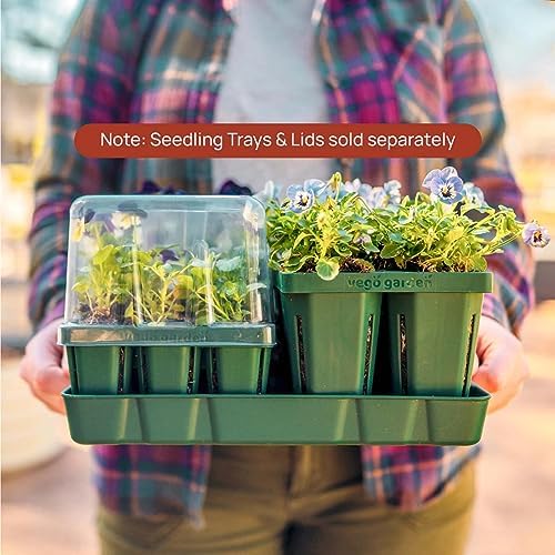 Vego garden Seedling Tray Lids with Drip Irrigation, 8 Pack - Image 5