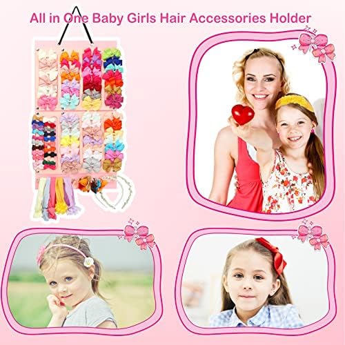 Hair Bows Holder & Organizer for Baby Girl, Baby Hair Accessory - Image 6